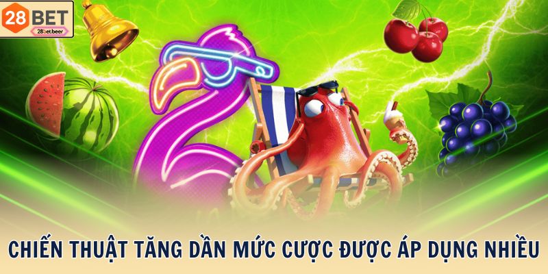 Chiến thuật tăng dần mức cược được áp dụng nhiều