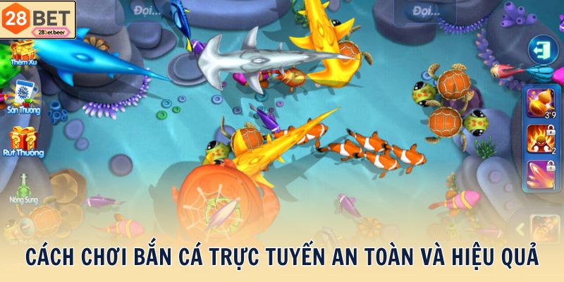 Cách chơi bắn cá trực tuyến an toàn và hiệu quả
